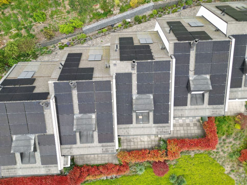 Installation solaire à Lausanne