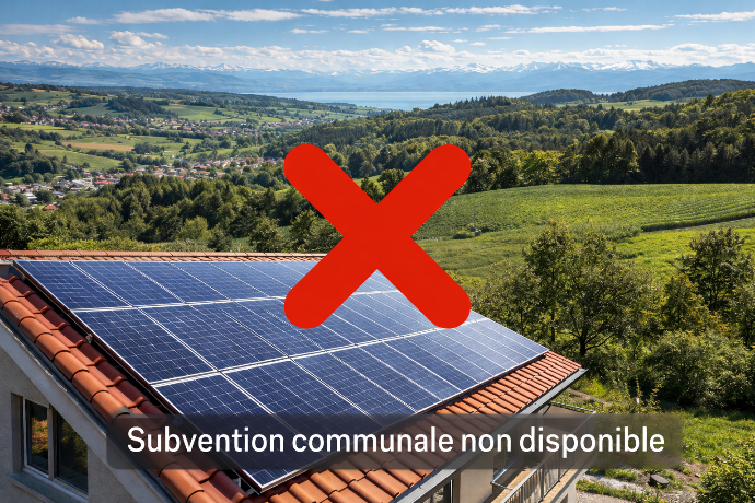 Subvention Communale Lausanne